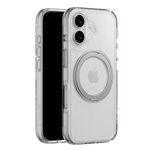 iPhone 17 �P�[�X �N���A MagSafe �Ή� ��] �����O �X�^���h �ϏՌ� �X�}�z�P�[�X �}�O�Z�[�t ���� ��� �g�уP�[�X [ iPhone17 �A�C�t�H��17 �Ή� Case ] MagEasy MagStand 360 M
