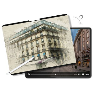 iPad Air 13C` M3 2025 M2 tB ̂悤ȏSn }Olbg E wh~ 炳  CXg یtB [ iPadAir ACpbhGA[ 13 2024 Ή ] MagEasy EasyPaper Pro