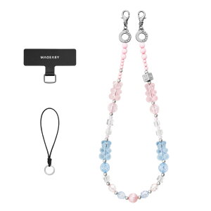 Xgbv r[Y X}zXgbv Ȃ z_[ t h~  nhXgbv X}z ANZT[ [ iPhone JP[X  Ή ] MagEasy Beaded Wrist Strap LC