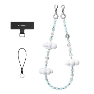 Xgbv r[Y X}zXgbv Ȃ z_[ t h~  nhXgbv X}z ANZT[ [ iPhone JP[X  Ή ] MagEasy Beaded Wrist Strap LC