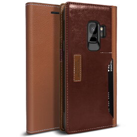 Galaxy S9 ケース 手帳型 耐衝撃 マグネット なし 薄型 手帳 レザー カバー カード 収納 付 衝撃に強い 落下に強い 対衝撃 ケース Samsung GalaxyS9 ギャラクシー S9 OBLIQ K3 Wallet