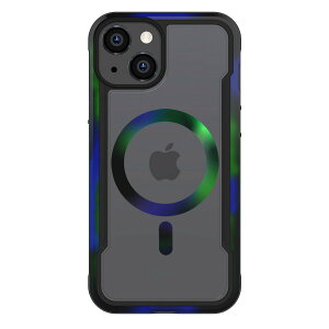 iPhone15 �P�[�X Magsafe �Ή� �ϏՌ� �ČR MIL�K�i �N���A �X�}�z�P�[�X �Ռ��z�� �� �ی� �O���f�[�V���� �t���[�� �}�O�Z�[�t ���� �ϏՌ��P�[�X [ Apple iPhone 15 �A�C�t�H��15 �Ή� ] RAPTIC Shield 2.0 Ma