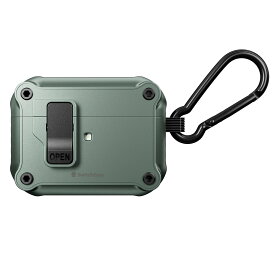 AirPods Pro2 AirPods Pro ケース 耐衝撃 落下防止 カラビナ 付 カバー ロック 機能 付き ワイヤレス充電 MagSafe 対応 [ エアーポッズ プロ 2 第一世代 第2世代 対応 ] SwitchEasy Rugged Shield