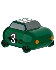 AirPods ケース クリア ミニ カー おもしろ デザイン 耐衝撃 TPU ソフト 透明 カバー 衝撃 吸収 傷防止 保護 ケースカバー [ AirPods1 第1世代 MMEF2J/A & AirPods2 第2世代 MRXJ2J/A MV7N2J/A MR8U2J/A Wireless Charging