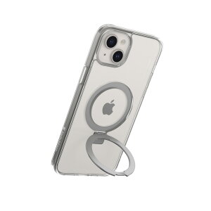 iPhone15Plus �P�[�X Magsafe �Ή� �X�^���h �}�O�l�b�g �t / �ϏՌ� �ČR MIL�K�i �N���A ��G�� �T���T�� �t���X�g �N���A �X�}�z�P�[�X [ Apple iPhone15 Plus �A�C�t�H��15 �v���X �Ή� ] SwitchEasy MagStand M