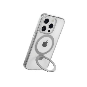 iPhone15Pro �P�[�X Magsafe �Ή� �X�^���h �}�O�l�b�g �t / �ϏՌ� �ČR MIL�K�i �N���A ��G�� �T���T�� �t���X�g �N���A �X�}�z�P�[�X [ Apple iPhone15 Pro �A�C�t�H��15 �v�� �Ή� ] SwitchEasy MagStand M