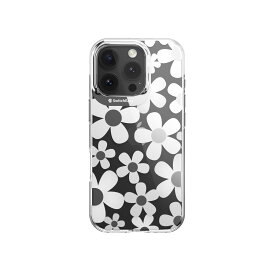iPhone 16 Pro ケース 花柄 クリア オシャレ 可愛い 耐衝撃 スマホケース 花 かわいい スマホカバー [ iPhone16Pro アイフォン 16 プロ 対応 ] SwitchEasy Fleur