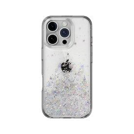 iPhone 16 Pro ケース クリア オシャレ キラキラ 可愛い 耐衝撃 スマホケース ラメ かわいい スマホカバー [ iPhone16Pro アイフォン 16 プロ 対応 ] SwitchEasy StarField