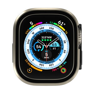 Apple Watch Ultra 3 2 1 �P�[�X �t�B���� ��̌^ �ϏՌ� �A���~ ���� �ی� �J�o�[ �ی�t�B���� [ AppleWatch Ultra 49mm �A�b�v���E�H�b�` �E���g��2 �E���g�� �Ή� ] SwitchEasy Modern Hybrid Case