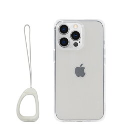 iPhone13 Pro ケース ストラップ / ストラップホール 付 シンプル 透明 ソフト スマホケース 耐 衝撃 衝撃吸収 薄い クリアケース カバー 耐衝撃 透明ケース 薄型 スマホカバー [ iPhone 13 Pro iPhone13 プロ アイフォン13プロ iPhone13プロ 対応 ] Torrii BonJelly