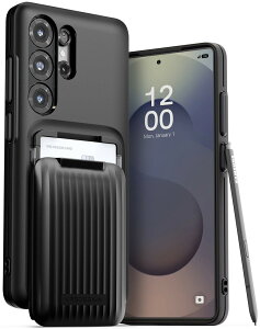 Galaxy S25 Ultra �P�[�X �ϏՌ� �J�[�h ���[ �X�}�z�P�[�X �X�g���b�v�z�[�� �t �g�уP�[�X [ GalaxyS25Ultra �T���X�� �M�����N�V�[S25 �E���g�� SC-52F �Ή� ] VRS DESIGN D-Wallet Orb Fit