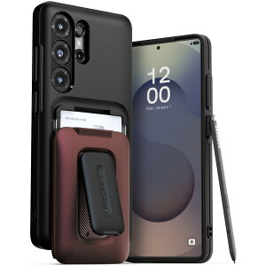 Galaxy S25 Ultra �P�[�X �ϏՌ� �J�[�h ���[ �X�^���h �t �X�}�z�P�[�X �X�g���b�v�z�[�� �t �g�уP�[�X [ GalaxyS25Ultra �T���X�� �M�����N�V�[S25 �E���g�� SC-52F �Ή� ] VRS DESIGN D-Wallet Orb