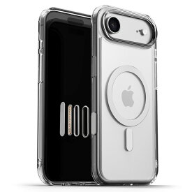 iPhone Air ケース クリア MagSafe対応 ストラップホール 付き 耐衝撃 スマホケース マグセーフ 透明 頑丈 携帯ケース [ iPhoneAir アイフォンエアー 対応 ] case VRS DESIGN MagSafe Crystal Mixx