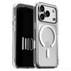 iPhone 17 Pro ケース クリア MagSafe対応 ストラップホール 付き 耐衝撃 スマホケース マグセーフ 透明 頑丈 携帯ケース [ iPhone17Pro アイフォン17Pro 対応 ] case VRS DESIGN MagSafe Crystal Mixx