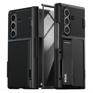 Galaxy Z Fold7 P[X ϏՌ Jo[fBXvC ی J[h [ 2 qW یt X}zP[X Vv gуP[X Jo[ [ Galaxy Z Fold 7 MNV[ ZFold7 Ή ] case VRS DESIGN Modern Go 360