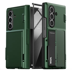 Galaxy Z Fold7 �P�[�X �ϏՌ� �J�o�[�f�B�X�v���C �ی� �J�[�h ���[ 2�� �q���W �ی�t�� �X�}�z�P�[�X �V���v�� �g�уP�[�X �J�o�[ [ Galaxy Z Fold 7 �M�����N�V�[ ZFold7 �Ή� ] case VRS DESIGN Modern Go 360