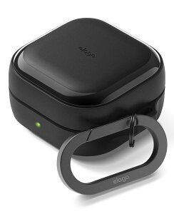 Galaxy Buds4 Buds 4 Pro �P�[�X �ϏՌ� �����h�~ �J���r�i �t TPU �J�o�[ ���C�����X�[�d �Ή� ���P�[�X [ GalaxyBuds4 �M�����N�V�[ �o�b�Y 4 �M�����N�V�[�o�b�Y4 �v�� �Ή� ] elago EDC HANG CASE