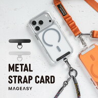 ストラップホルダー ステンレス 製 装着したまま 充電 可 耐荷重13kg ちぎれない 浮きにくい 薄型 保護コ…