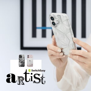 iPhone 16 Plus �P�[�X �N���A �I�V���� �C���X�g �A�[�g �� �ϏՌ� �X�}�z�P�[�X ������� ���킢�� �X�}�z�J�o�[ [ iPhone16Plus �A�C�t�H�� 16 �v���X �Ή� ] SwitchEasy Artist