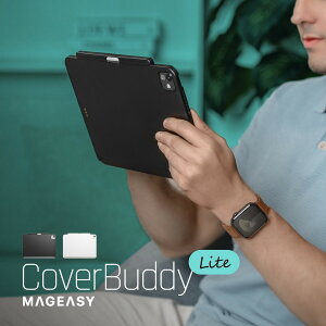 iPad Air 13C` M3 2025 M2 iPad Pro 12.9 P[X  Magic Keyboard Ή ApplePencil [d y[ ی Jo[ [ ACpbhGA[ 13 2024 ACpbhv 12.9C` Ή ] MagEasy CoverBuddy Lite