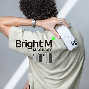 iPhone 16 �P�[�X �N���A MagSafe �Ή� �ϏՌ� MIL�K�i �}�O�Z�[�t �X�}�z�P�[�X [ iPhone16 �A�C�t�H�� 16 �Ή� ] MagEasy Bright M