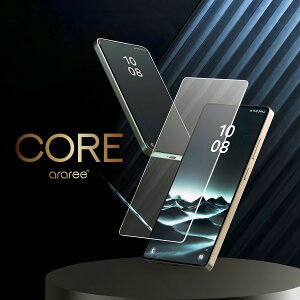 Galaxy S25 Ultra tB CAh~ 9H KXtB EhGbW H wFؑΉ یtB [ GalaxyS25Ultra TX MNV[S25 Eg SC-52F Ή ] araree Core