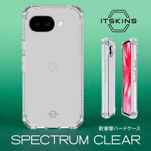 Google Pixel 10a �P�[�X �N���A �ϏՌ� ���΂݂ɂ��� ���� �J�o�[ ��� �R�� ���H �\�t�g TPU �X�}�z�P�[�X [ �O�[�O���s�N�Z��10a �s�N�Z��10a GooglePixel10a �Ή� ] ITSKINS SPECTRUM CLEAR