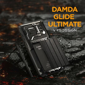 Galaxy S24 Ultra ケース 耐衝撃 カード収納 カメラ保護 ストラップ 付 タフ スマホケース [ Samsung GalaxyS24 Ultra サムスン ギャラクシー S24 ウルトラ 対応 ] VRS DESIGN（VERUS） Damda Glide Ultimate