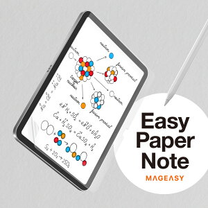 iPad 10 A16 tB ̂悤ȏSn m[g hw wh~ 炳 A`OA f荞 h~ یtB [ iPad 10 ACpbh  10  A 16 Ή ] MagEasy EasyPaper Note