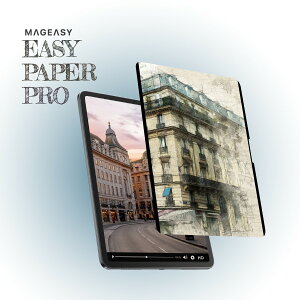 iPad Air 13C` M3 2025 M2 tB ̂悤ȏSn }Olbg E wh~ 炳  CXg یtB [ iPadAir ACpbhGA[ 13 2024 Ή ] MagEasy EasyPaper Pro