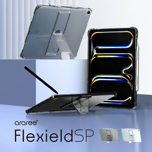 iPad Air 2024 M2 13 P[X ϏՌ X^h t px \ NA Jo[ ^ y \tg  ϏՌP[X [ ACpbhGA[ iPadAir 13C` Ή ] araree Flexield SP