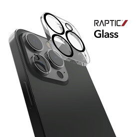 iPhone15Pro / iPhone15ProMax カメラ保護カバー 指紋 傷 防止 カメラレンズ保護 日本製 9H 強化ガラス 薄い 0.33mm [ iPhone15 Pro / iPhone15 ProMax ( アイフォン15プロ / アイフォン15プロマックス ) 対応 ] RAPTIC Glass