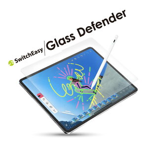 iPad Air 13�C���` �u���[���C�g�J�b�g �t�B���� 9H �����K���X �ی�K���X �w�� �� �h�~ �N���A �K���X�t�B���� [ iPadAir 13 �C���` �A�C�p�b�h �G�A�[ 13 M4 M3 M2 �Ή� ] SwitchEasy Glass Defender