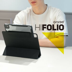 iPad Air 13�C���` �P�[�X �X�^���h �J�o�[ ���� �}�O�l�b�g �� ������ iPad�X�^���h �p�x���� �\ �w�� �ی� �}�O�l�b�g�X�^���h [ iPadAir 13 �C���` �A�C�p�b�h �G�A�[ 13 M4 M3 M2 �Ή� ] araree HIFOLIO