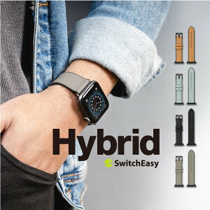 Apple Watch �A�b�v���E�H�b�` �o���h �O�� ���U�[ ���� �V���R�� �v �x���g [ AppleWatch Ultra Ultra2 SE SE2 Series 9 8 7 �� ( 49mm 45mm 44mm ) �Ή� ] SwitchEasy Hybrid
