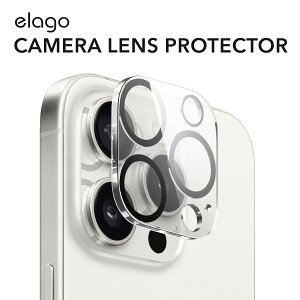 iPhone 15 Pro / 15 Pro Max JیJo[ w   h~ NA JYی [ iPhone15Pro / iPhone15ProMax ( ACtH15v / ACtH15v}bNX ) Ή ] elago CAMERA LENS PROTECTOR