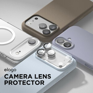 iPhone Air �J�����ی� �t�B���� �w�� �� �h�~ �J�����J�o�[ 9H �K���X �����Y�J�o�[ [ iPhoneAir �A�C�t�H���G�A�[ �Ή� ] elago CAMERA LENS PROTECTOR