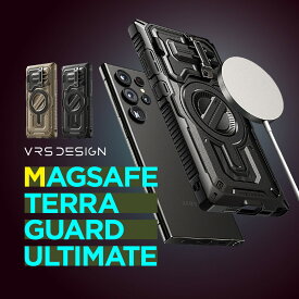 Galaxy S24 Ultra ケース MagSafe Qi2 対応 耐衝撃 カメラ保護 マグネット スマホケース [ Samsung GalaxyS24 Ultra サムスン ギャラクシー S24 ウルトラ 対応 ] VRS DESIGN（VERUS） MagSafe Terra Guard Ultimate