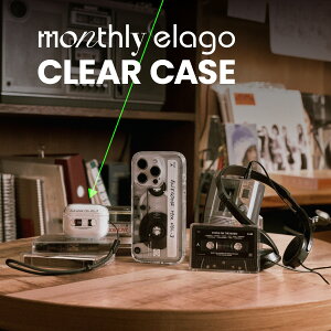 AirPods Pro 2 P[X Xgbv t ϏՌ NA Jo[  fUC TPU NAP[X [ Apple AirPodsPro2 GA|bcv 2 Ή ] elago monthly elago CLEAR CASE