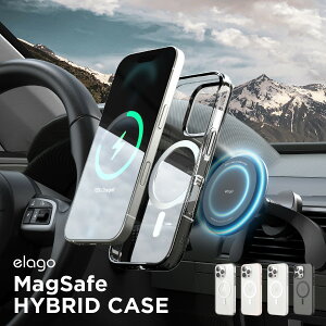 iPhone 16 Pro Max P[X NA MagSafe Ή ϏՌ nCubh X}zP[X ^ y }OZ[t X}zJo[ [ iPhone16ProMax ACtH 16 v}bNX Ή ] elago MagSafe HYBRID CASE