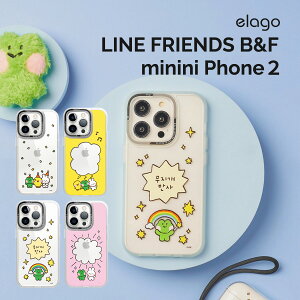 iPhone14Pro P[X CtY CZX LN^[ ObY ϏՌ NA X}zP[X [ Apple iPhone14 Pro ACtH14 v Ή ] elago LINE FRIENDS B&F minini