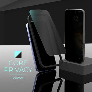 iPhone 16 Pro �K���X�t�B���� �`�����h�~ 9H �����K���X �C�A�h�~ �t�B���� ���E���h�G�b�W ���H �w��h�~ �v���C�o�V�[ �ی�t�B���� [ iPhone16Pro �A�C�t�H�� 16 �v�� �Ή� ] araree Core Privacy