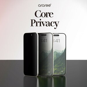 iPhone 17 Pro Max KXtB `h~ wh~ 9H KX یtB \t ȒP KCht ` tB [ iPhone17ProMax iPhone17Pro Max ACtH17ProMax Ή ] araree Core Privacy