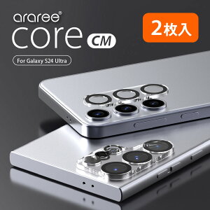 Galaxy S24 Ultra JtB ( 2 ) 9H KX J Yی J^ \t w  h~ tB [ Samsung GalaxyS24 Ultra TX MNV[ S24 Eg Ή ] araree Core CM