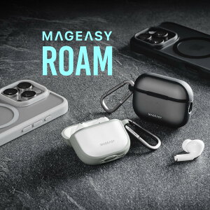 AirPods Pro2 AirPods Pro P[X tXg NA ϏՌ h~ Jri t Jo[ Vv CX[d MagSafeΉ [ GA[|bY v 2 ꐢ 2 Ή ] MagEasy Roam