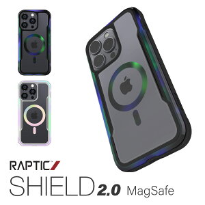 iPhone15Pro �P�[�X Magsafe �Ή� �ϏՌ� �ČR MIL�K�i �N���A �X�}�z�P�[�X �Ռ��z�� �� �ی� �O���f�[�V���� �t���[�� �}�O�Z�[�t ���� �ϏՌ��P�[�X [ Apple iPhone15 Pro �A�C�t�H��15 �v�� �Ή� ] RAPTIC 