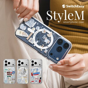 iPhone 17 Pro Max P[X NA MagSafe Ή CXg   ϏՌ X}zP[X 킢 }OZ[t gуP[X [ iPhone17ProMax ACtH 17ProMax Ή case ] SwitchEasy Style M