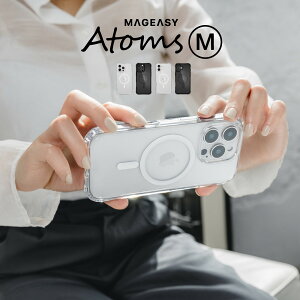 iPhone 16 Pro Max P[X MagSafe Ή NA ϏՌ X}zP[X  }OZ[t X}zJo[ [ iPhone16ProMax ACtH 16 v}bNX Ή ] MagEasy Atoms M