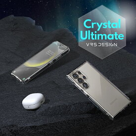 Galaxy S24 Ultra ケース 耐衝撃 クリア ハード スマホケース 透明 傷防止 クリアケース [ Samsung GalaxyS24 Ultra サムスン ギャラクシー S24 ウルトラ 対応 ] VRS DESIGN（VERUS） Crystal Ultimate