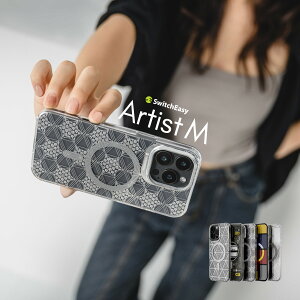 iPhone 16 Pro P[X MagSafe Ή NA IV CXg A[g  ϏՌ X}zP[X  }OZ[t X}zJo[ [ iPhone16Pro ACtH 16 v Ή ] SwitchEasy Artist M